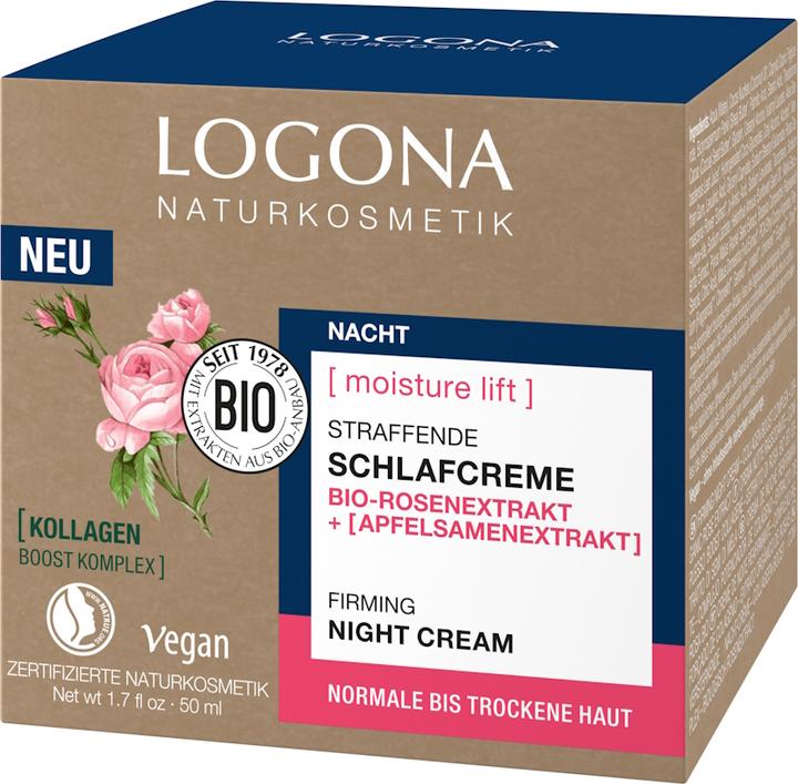 Actual product image Logona Sleeping Cream Firm. Moisturising (50 ml, Night cream)