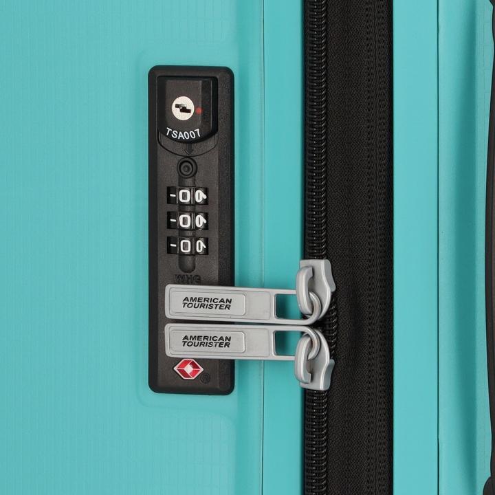 Produktbild American Tourister Reisekoffer Aerostep 101.5 L, Turquoise Tonic (101.50 l)