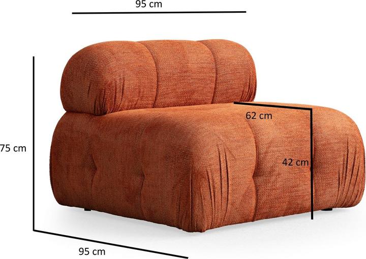 Actual product image Atelier del Sofa Petite (Modular sofa)