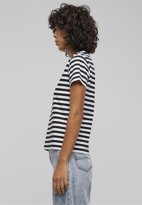 Produktbild Urban Classics Ladies Regular Striped Tee - 142653 (M)