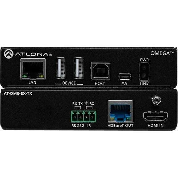 Thumbnail - Atlona 4K/60 UHD HDMI/USB 2.0 HDBT TX, IR/RS232/LAN, Switch Box
