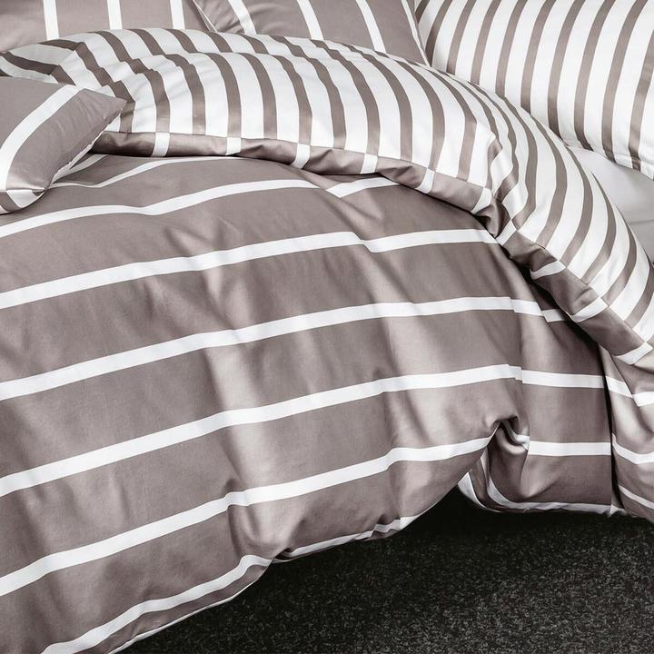 Produktbild Janine Mako-Satin Bettwäsche modern classic (Kopfkissenbezug, 40 x 80 cm)