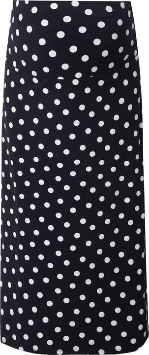 Produktbild Ulla Popken Bellieva Jersey-Maxirock, Muster, Stretchbund (42, 44)