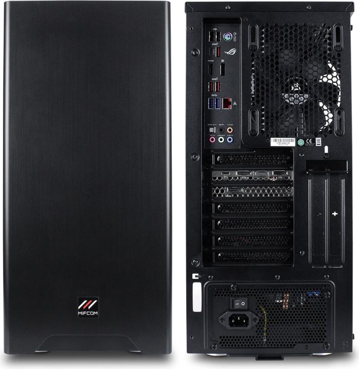 Produktbild Mifcom Savage RTX2080Ti Ryzen 9 Ultimate (1000 GB, 32 GB, AMD Ryzen 9 3900X, GeForce RTX 2080 Ti)