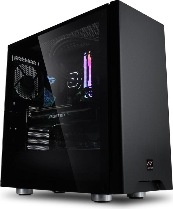Produktbild Mifcom Savage RTX2080Ti Ryzen 9 Ultimate (1000 GB, 32 GB, AMD Ryzen 9 3900X, GeForce RTX 2080 Ti)