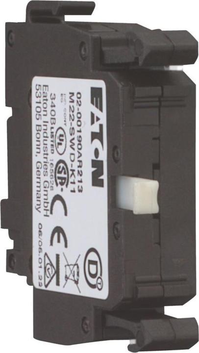 Produktbild Eaton Kontaktblock Frontmontage SWD 1 C/O
