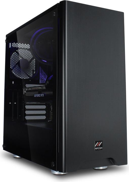 Produktbild Mifcom Savage RTX2080Ti Ryzen 9 Ultimate (1000 GB, 32 GB, AMD Ryzen 9 3900X, GeForce RTX 2080 Ti)