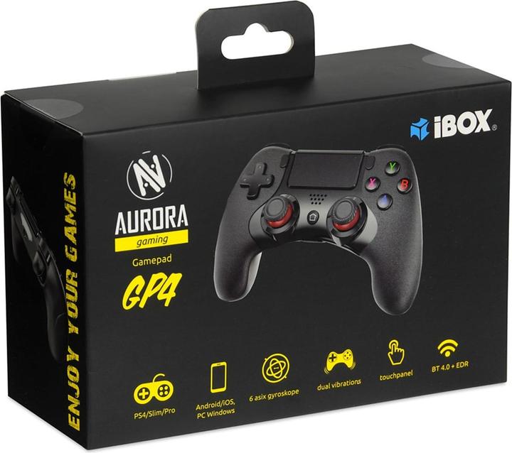 Image du produit iBox Aurora Gamepad Gp4 Contrôleur Ps4 PC Android (PC, PS4, Android, iOS)