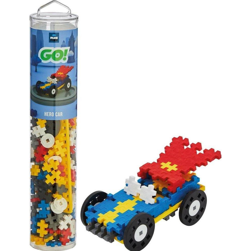 Plus-Plus Kreativ Bausteine Go. Auto Superheld
