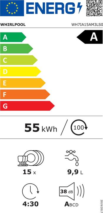 Energie-Label Whirlpool WH7IA15AM3LS0