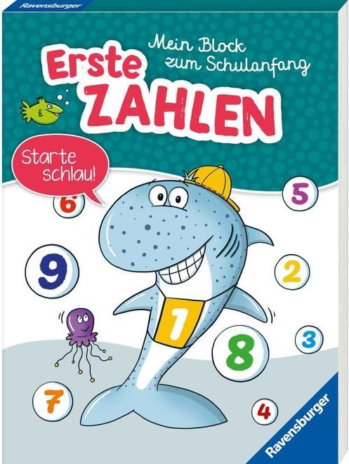 Produktbild Ravensburger Mein Block zum Schulanfang: Erste Zahlen (Deutsch)