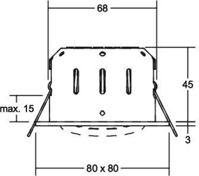 Productafbeelding Brumberg LED inbouwspot (550 lm)