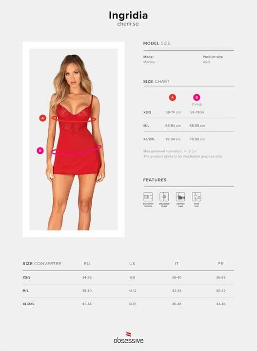 Image du produit Obsessive Ingridia (L, M)