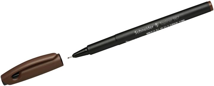 Produktbild Schneider Fineliner 967 0.4 mm, Braun, 10 Stück (Braun, 10 x)