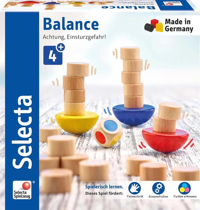 Immagine prodotto Selecta Spielzeug Equilibrio (Tedesco, Spagnolo, Francese, Olandese, Giapponese, Portoghese, Inglese)