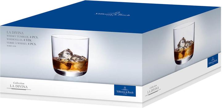 Produktbild Villeroy & Boch Whiskybecher, Set 4 tlg La Divina (3.60 dl, 4x, Whiskygläser)