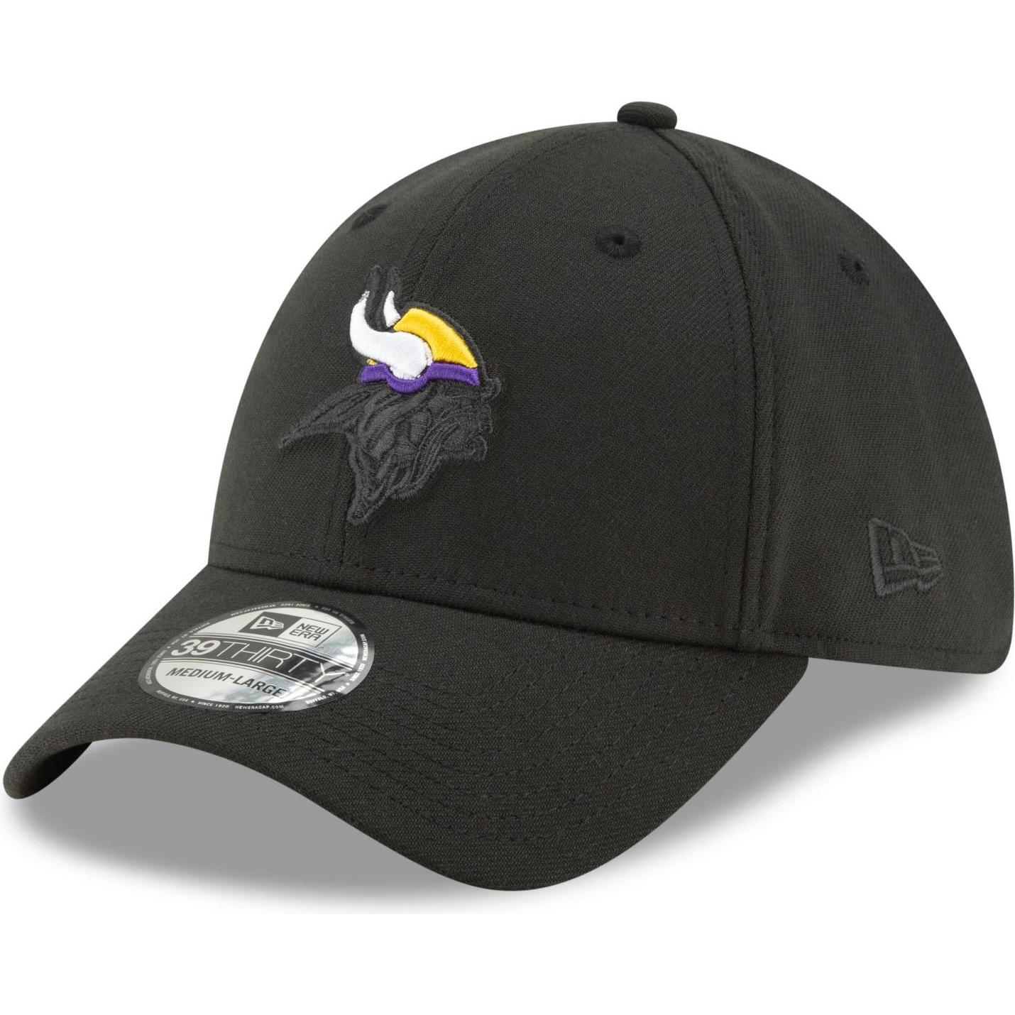 New Era, Herren, Cap, 39Thirty Stretchfit NFL Elements 2.0, Schwarz, (L)