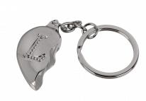 Actual product image Ootb Metal keychain, Broken Heart
