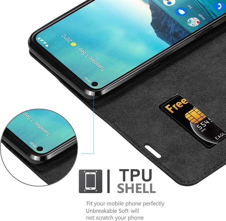 Productafbeelding Cadorabo Boek Onzichtbare Magneethoes (Nokia 3.4)