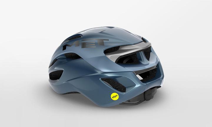 Immagine prodotto MET Casco Rivale Mips, Navy Silver, Glossy, M (56 - 58 cm)