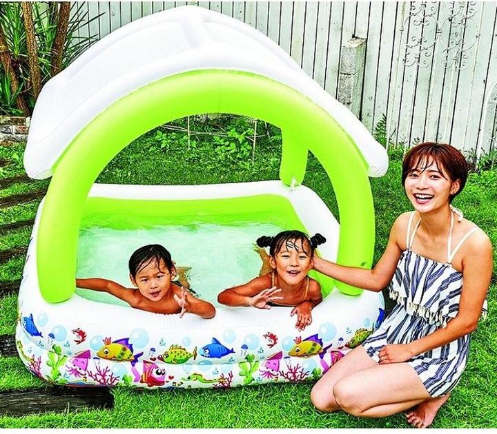 Produktbild Jilong Kinderpool mit Sonnendach