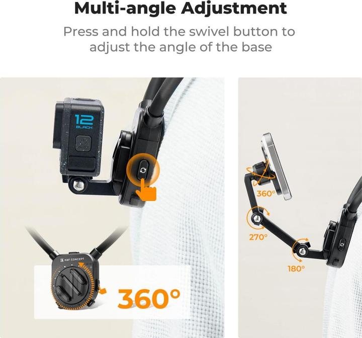 Image du produit K&F Concept Magnetic Neck Phone Mount