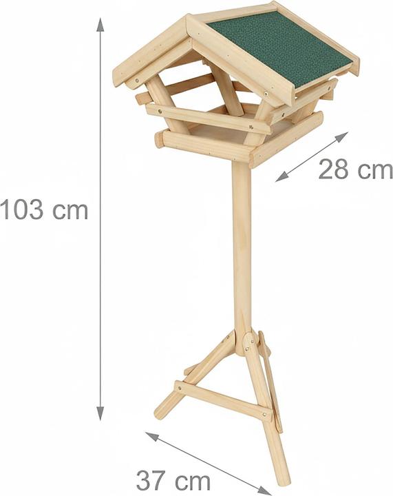 Produktbild Relaxdays Vogelfutterhaus