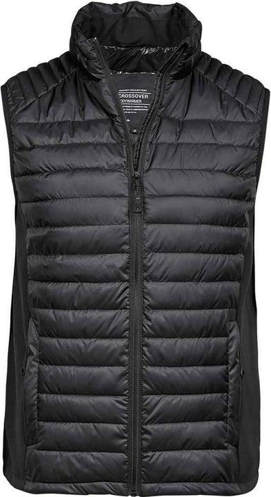Actual product image Tee Jays Mens Crossover Quilted Gilet (L)