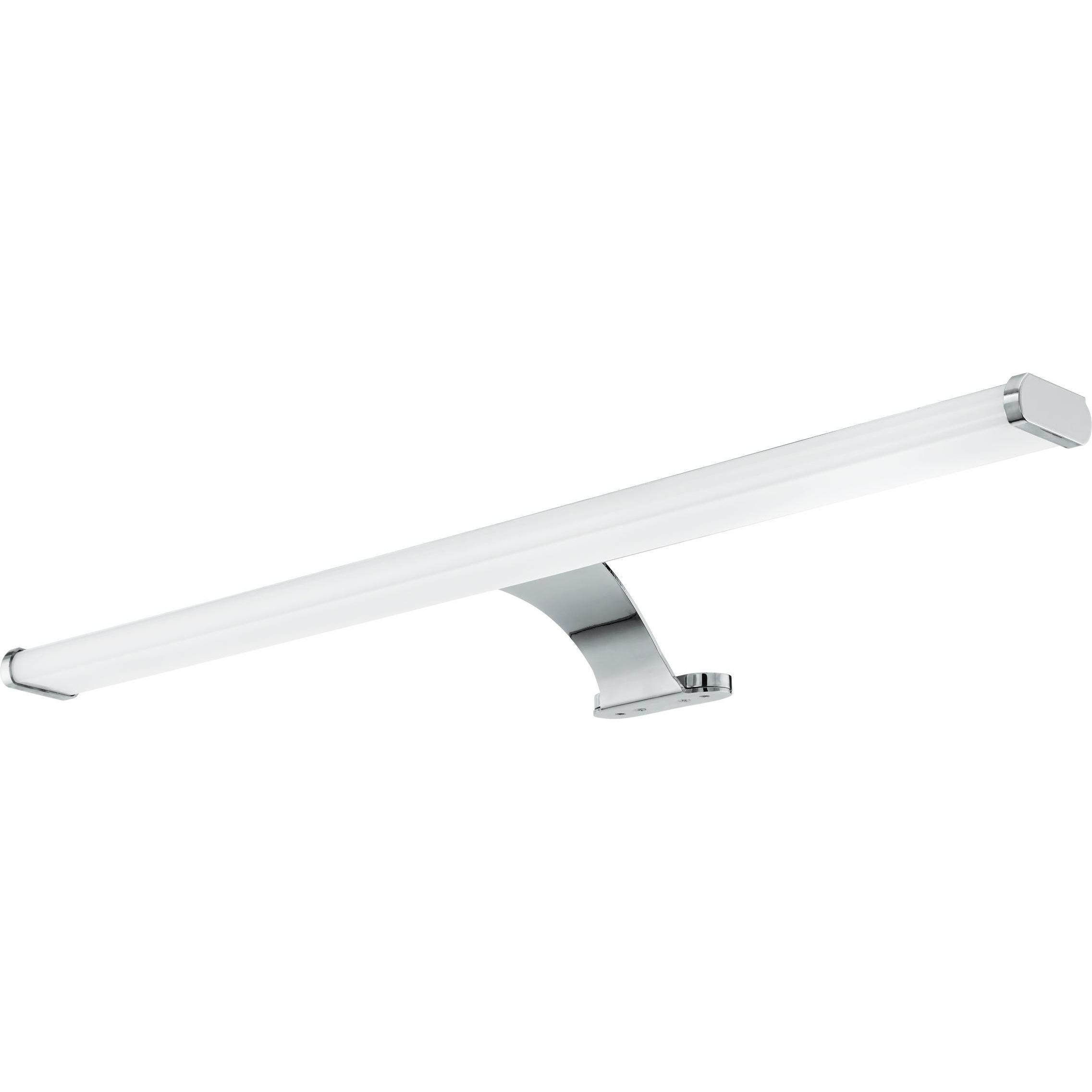 EGLO, Wandleuchte + Deckenleuchte, LED-SPIEGELL.L-600 CHROM/WEISS (1600 lm)