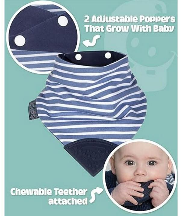 Actual product image Cheeky Chompers Neckerchew (2 Months)