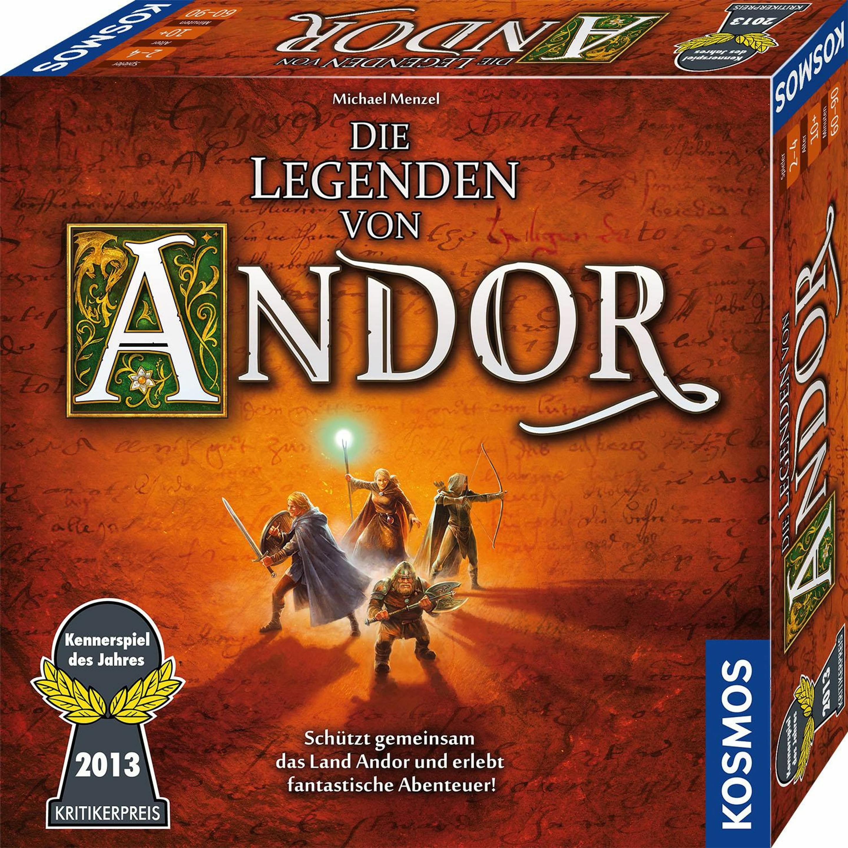 Kosmos Le Leggende Di Andor (Tedesco, 2 - 4 Giocatori)