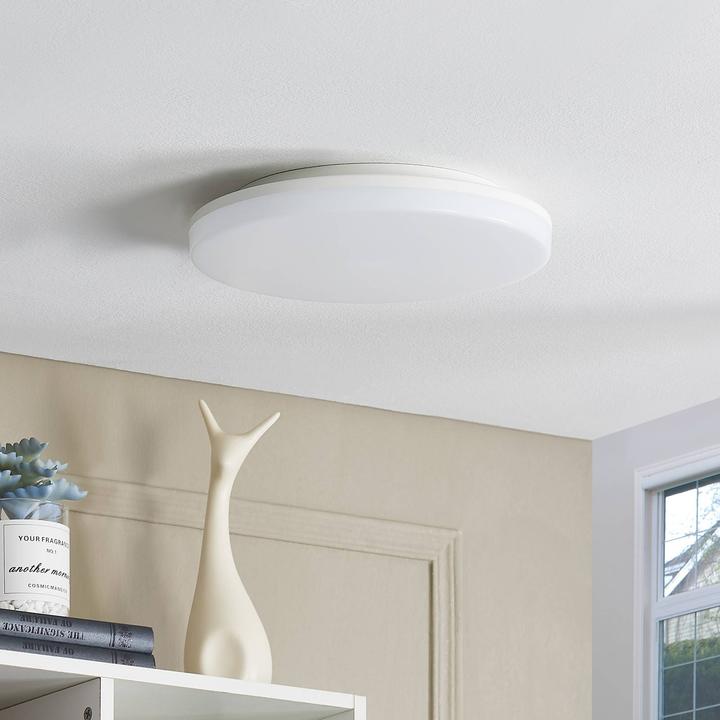 Produktbild Prios Artin LED-Deckenlampe, Sensor, rund, 28 cm (2160 lm)