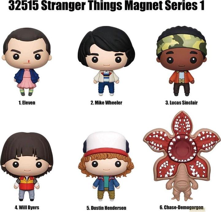Monogram Int. Stranger Things Magnete blind pack Series 1 Display (12) (12x)