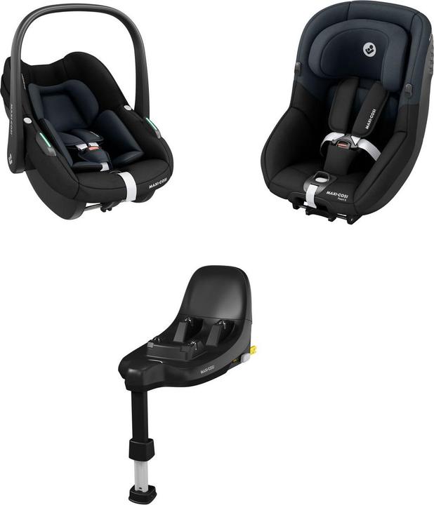 Actual product image Maxi-Cosi Bundle S Family (Reboarder, ECE R129/i-Size Standard)