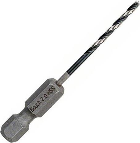 Actual product image Bosch Professional Zubehör HSS twist drill with hexagonal shank 2.0 mm (2.0 millimetre)