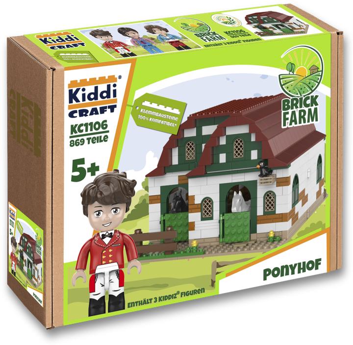 Actual product image Kiddicraft Pony farm