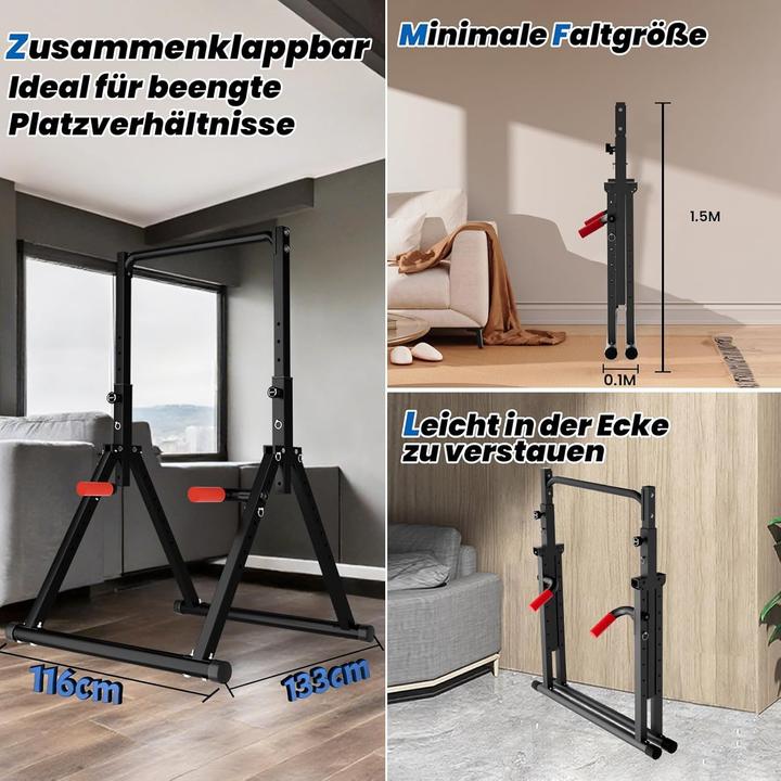 Actual product image Dobests Faltbare Power Tower Dip Station