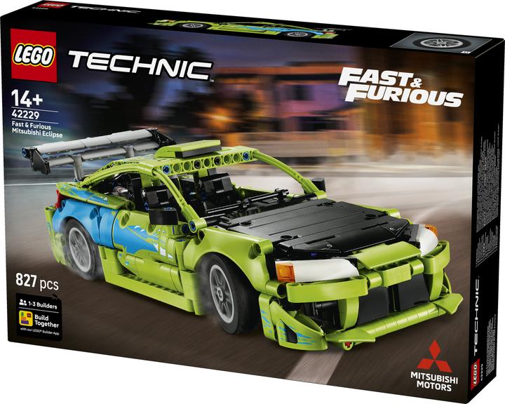 Produktbild LEGO Mitsubishi Eclipse Fast and Furious (42229, LEGO Technic)