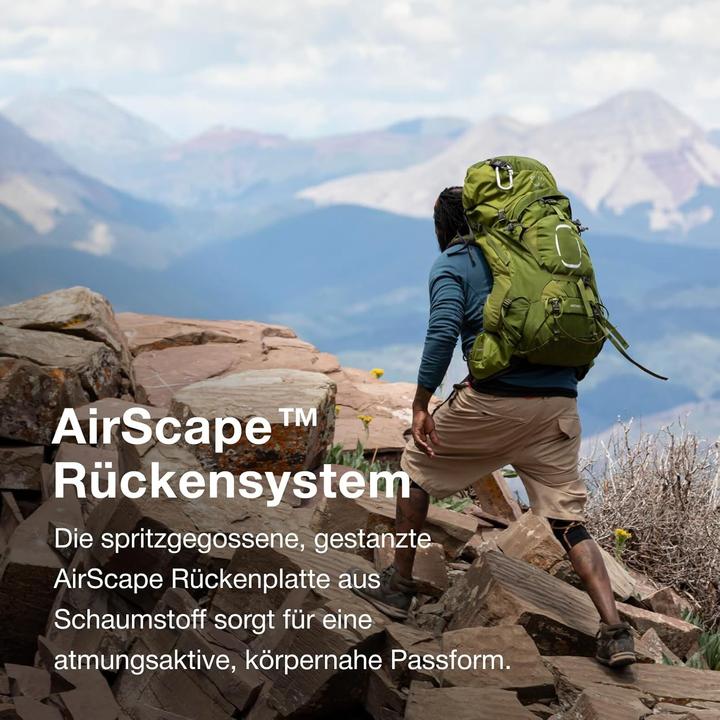 Actual product image Osprey Aether 55 Trekkingrucksack L-XL 83 cm (55 l)