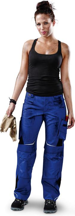Kübler Pulsschlag Damenhose High Kbl.Blau/Schwarz 48 (48)