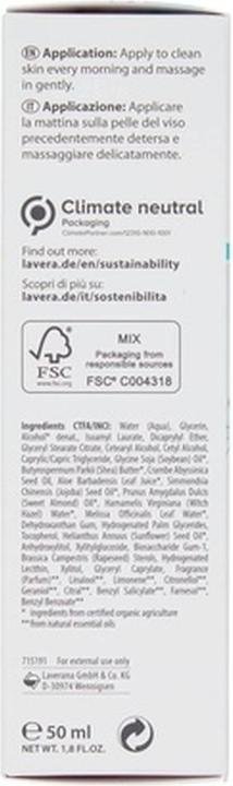 Actual product image Lavera basis sensitive (50 ml, Day cream, Up to SPF 10)