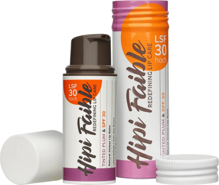 Produktbild Hipi Faible - Lip Balm Tinted Plum & SPF 30 (Lippenpflege getönt)