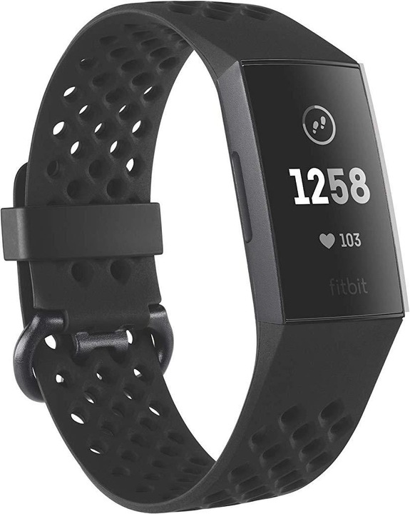 Produktbild Fitbit Sport Band (18 mm, Elastomer, Charge 3, Charge 4)