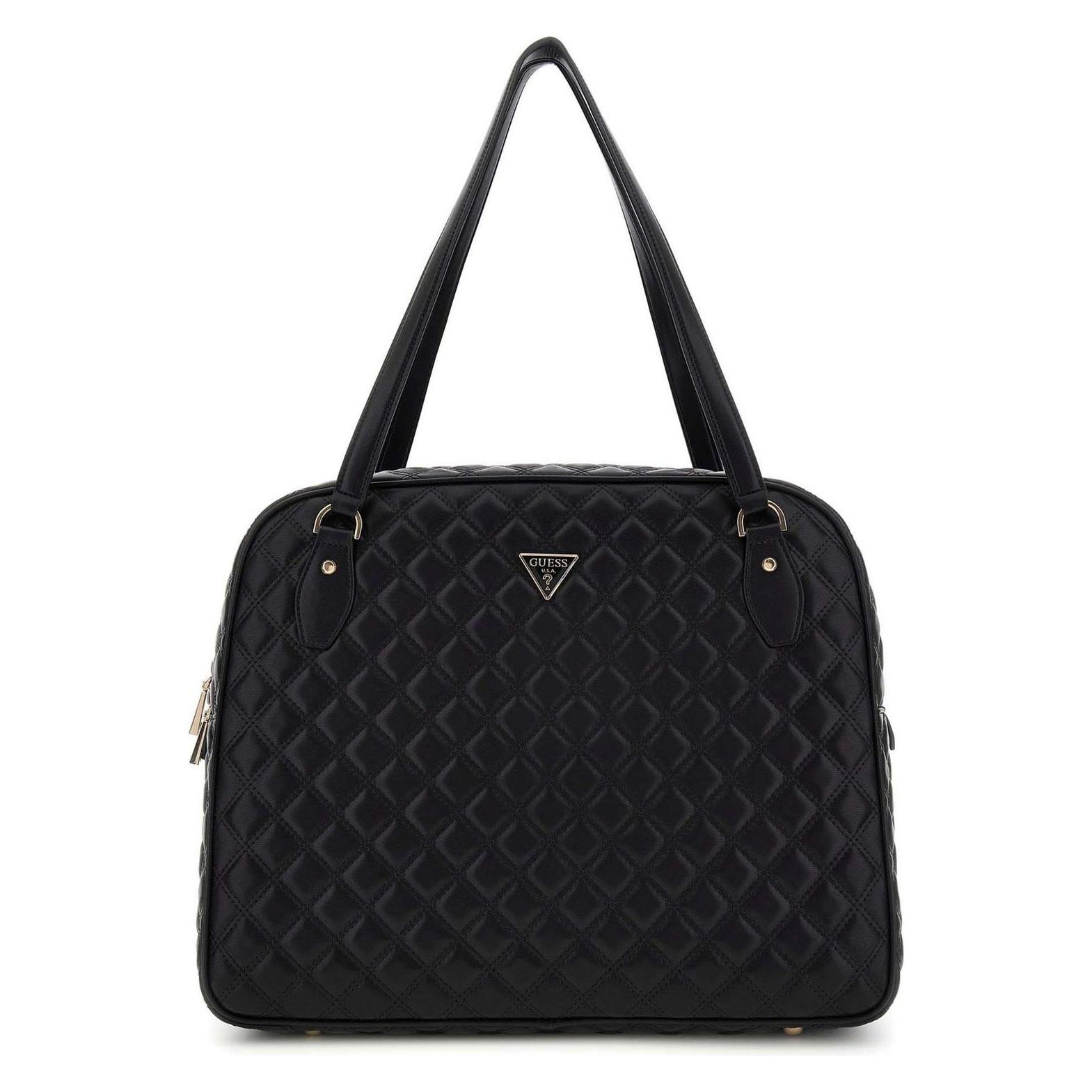 Guess, Handtasche, Giully Travel Tote, Schwarz