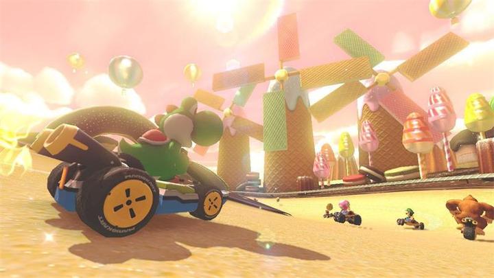 Actual product image Nintendo Mario Kart 8 Deluxe (Switch, Multilingual)