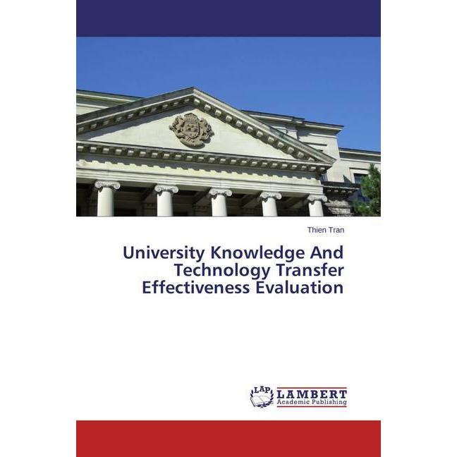 University Knowledge And Technology Transfer Effectiveness Evaluation, Fachbücher