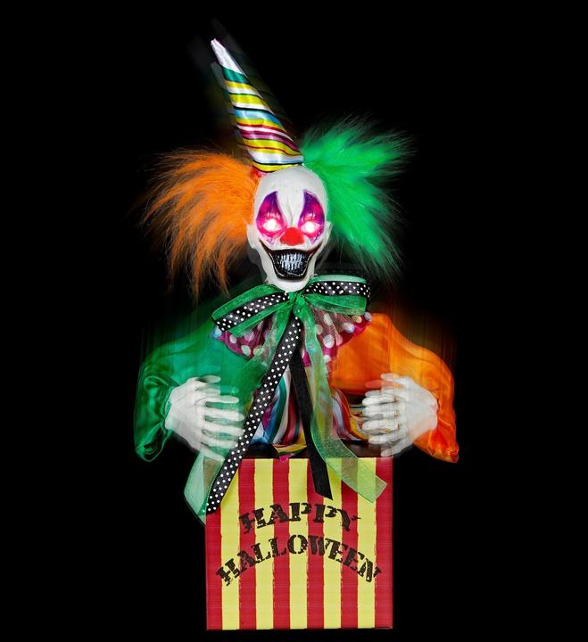Produktbild Widmann Animatronics: Lachender Zirkus-Clown (1 Stück)
