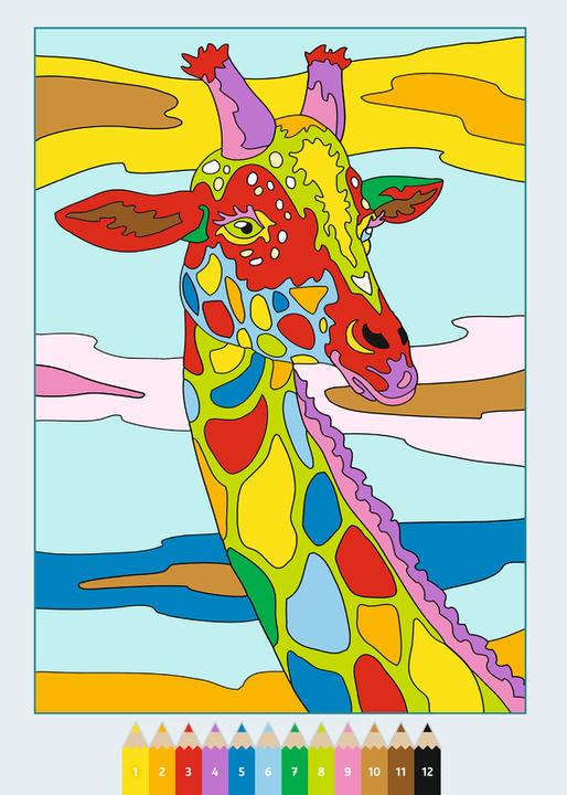 Produktbild Ravensburger CreArt Malen nach Zahlen Wilde Tiere