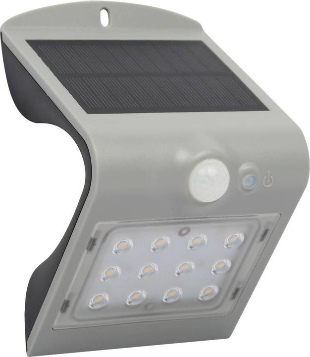 Produktbild EZ Solar Solar LED Wandleuchte mit Bewegungssensor (IP65)