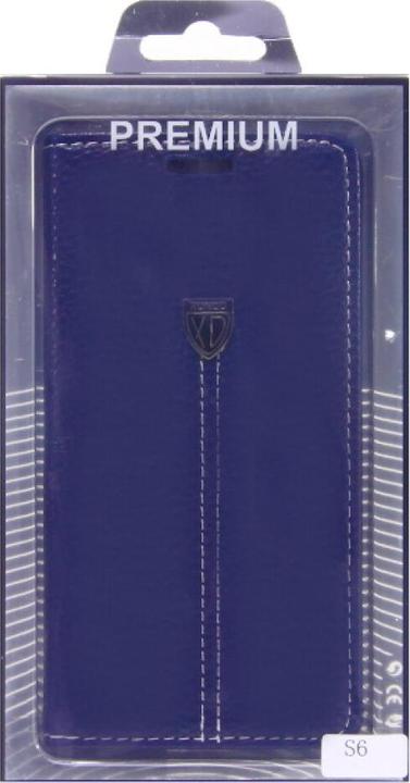 Produktbild NoName Book Case Fashion for Galaxy S6 - Blue 4250710563869 (Samsung Galaxy S6)